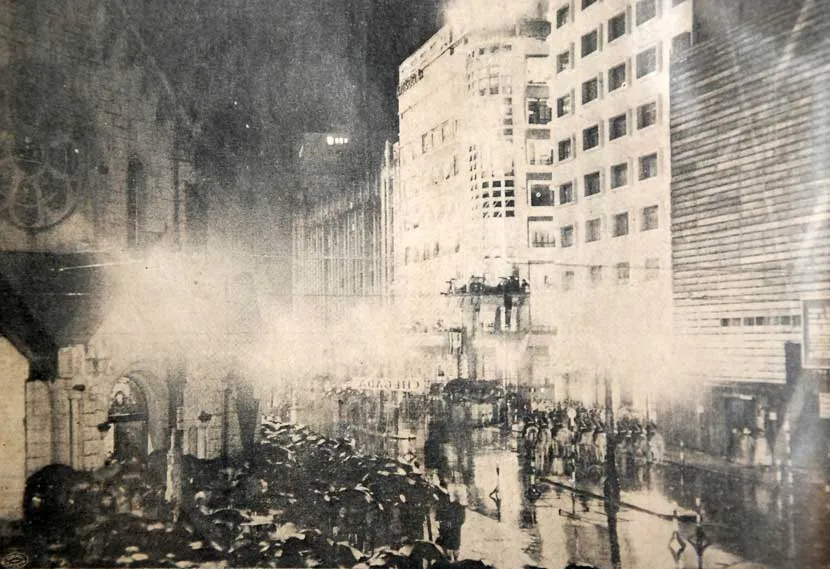 Chegada da Corrida de São Silvestre na década de 1950