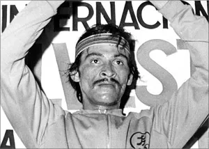O colombiano Victor Mora em ação na Corrida de São Silvestre